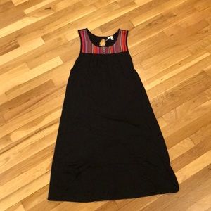 Francesca’s black high-low dress